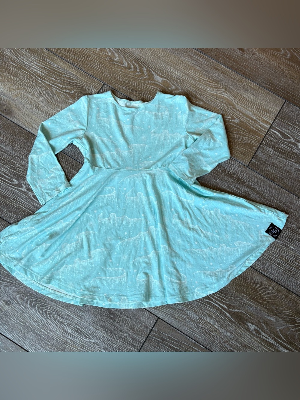 Sweet Bamboo Blue Waves Dress